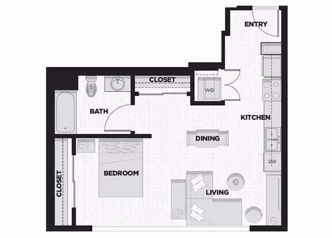 Unit 412 512 floor plan